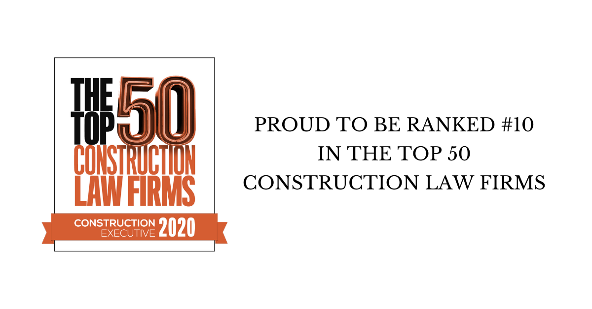 2020 Top 50 Construction Law Firms