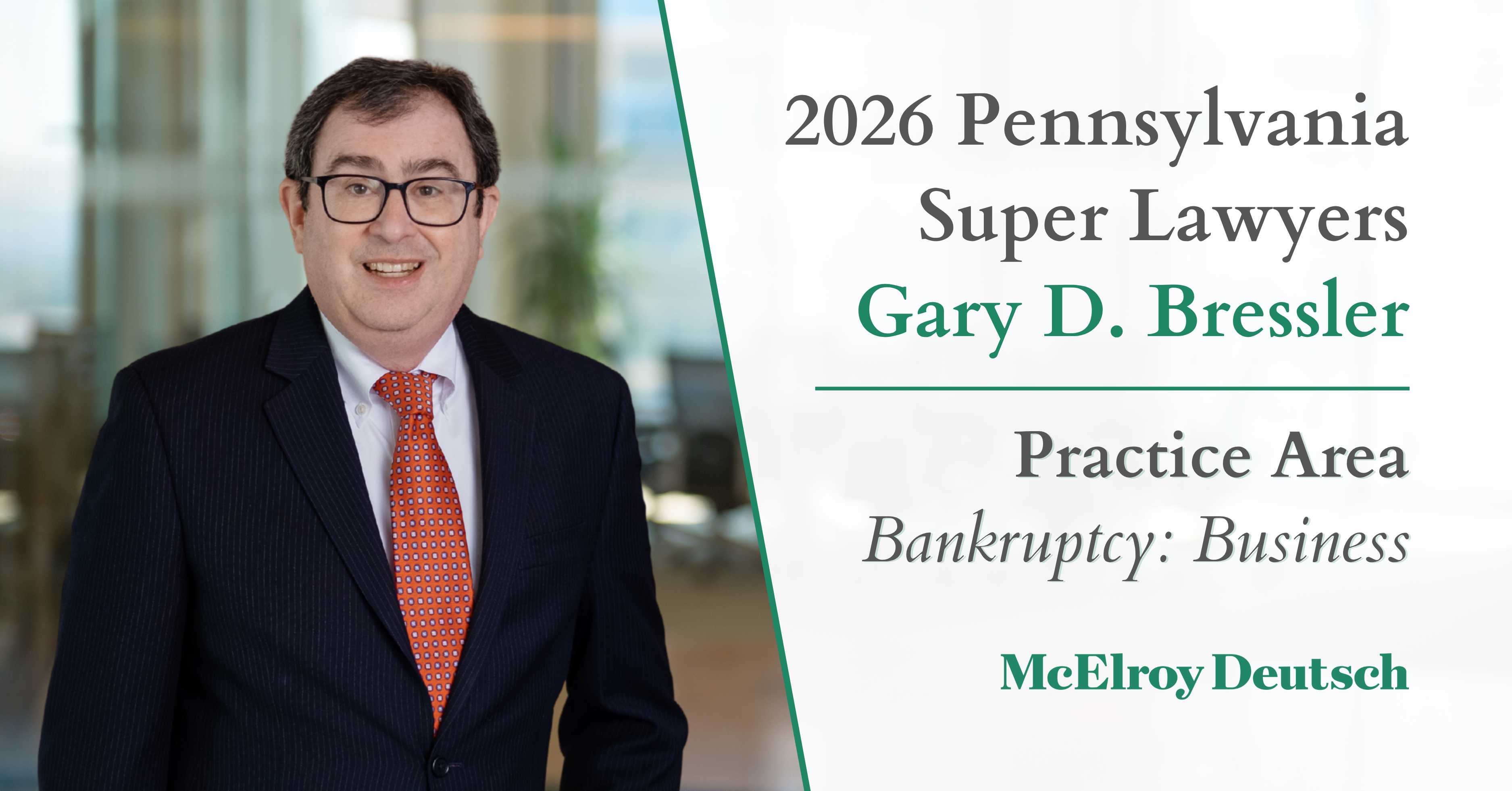 Gary Bressler Super Lawyers